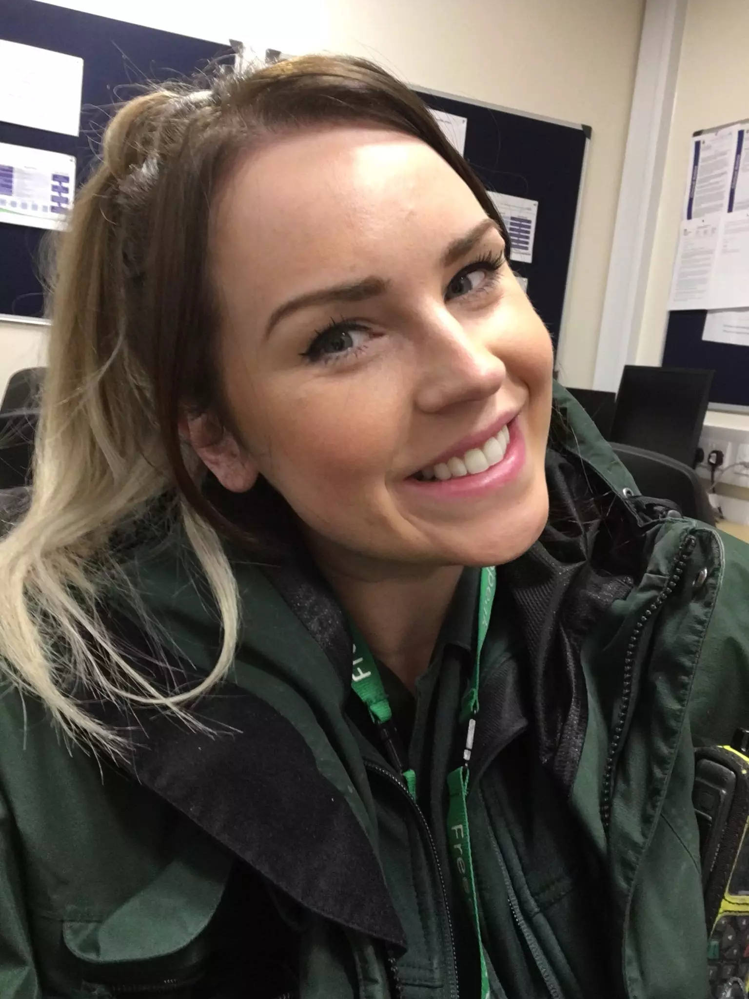 Paramedic Katie Tudor (