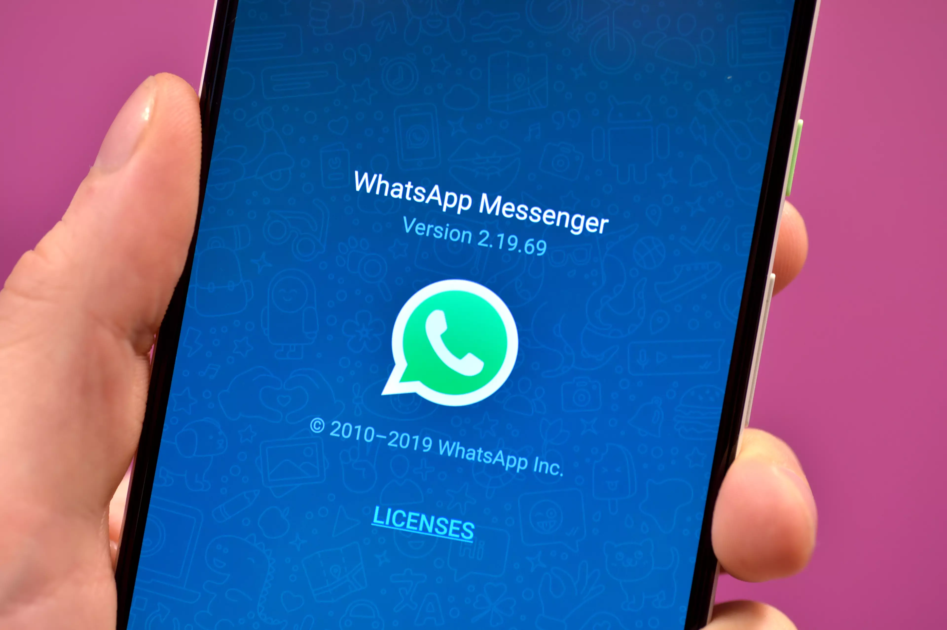 WhatsApp has encouraged all users to update their apps.