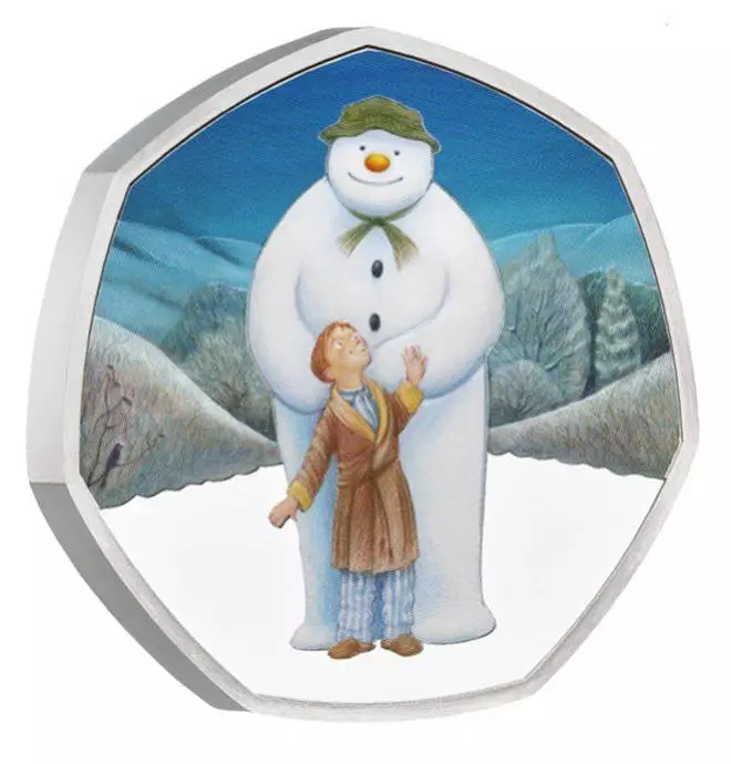 A limited number of The Snowman coins are available (