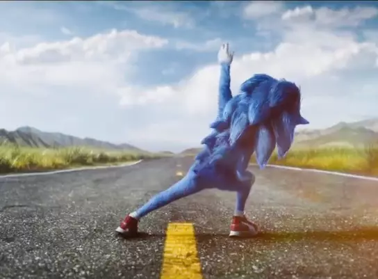 The director has confirmed Sonic will be redesigned after online criticism.