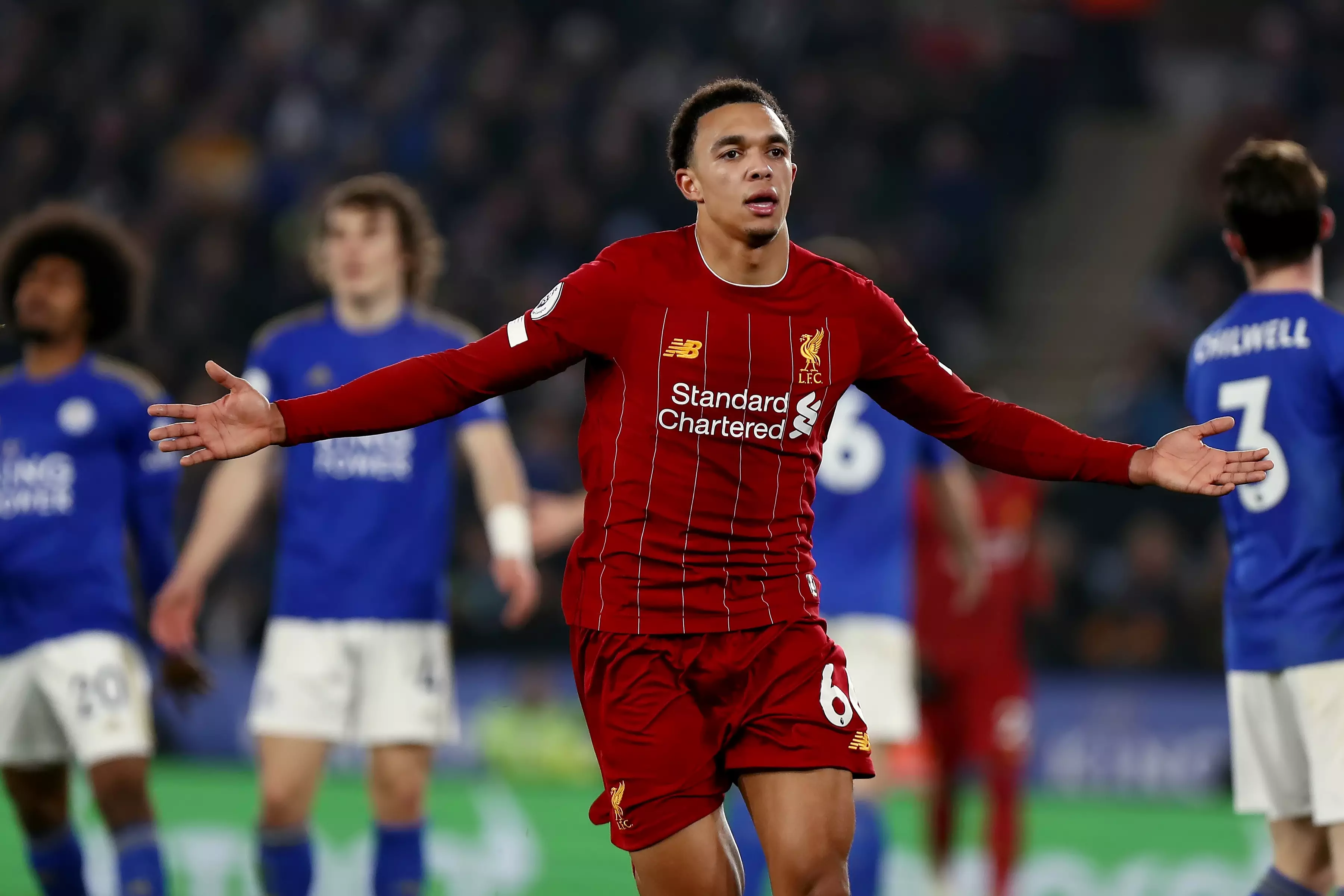 Trent Alexander-Arnold has also been in excellent form this season. Image: PA Images