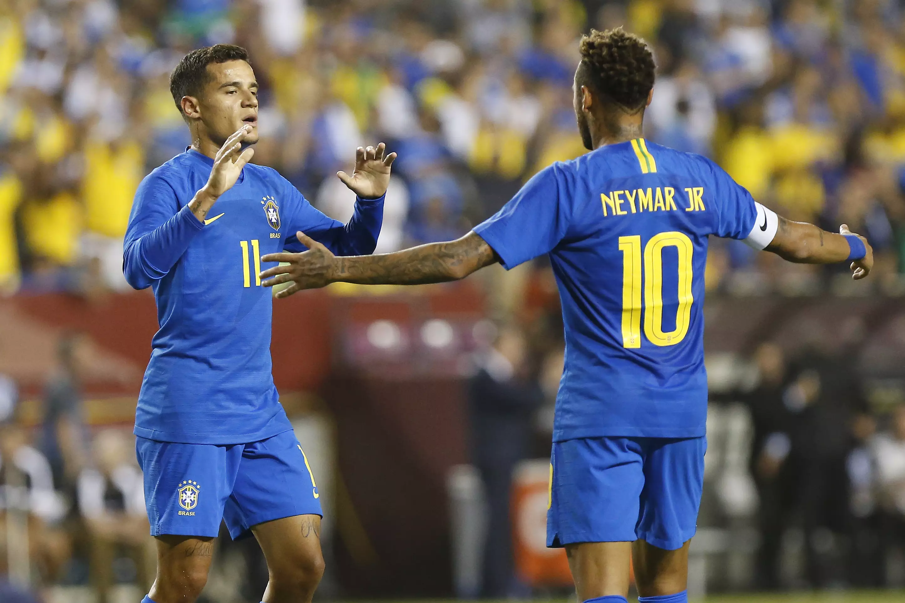 Coutinho and Neymar's transfer sagas were closely linked. Image: PA Images