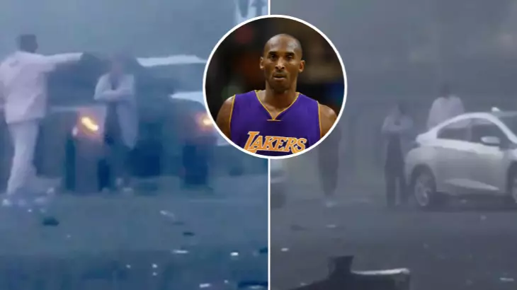 Kobe Bryant Helped Out At Scene Of Car Crash Last Month