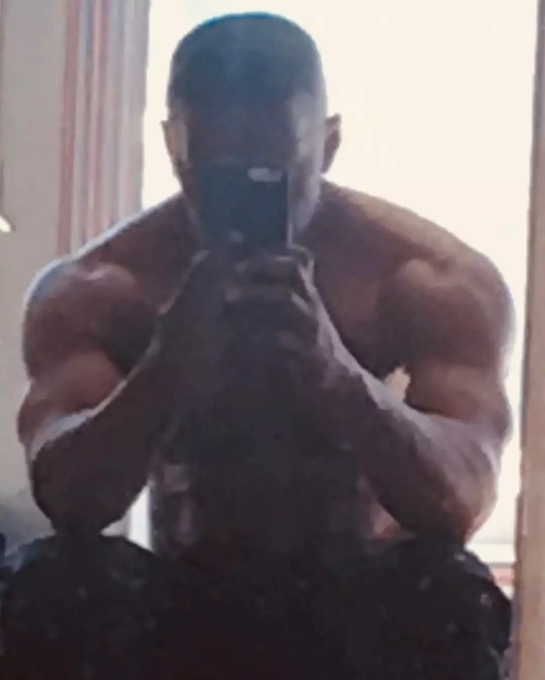 Jamie Foxx has bulked up to play Mike Tyson.