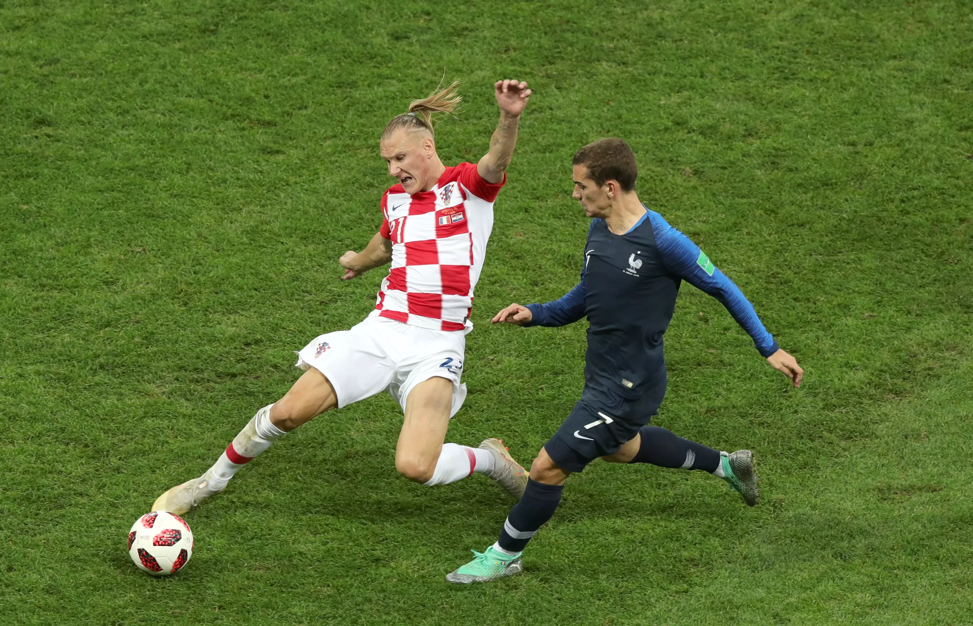 Vida was one of Croatia's best players at the 2018 World Cup. Image: PA Images