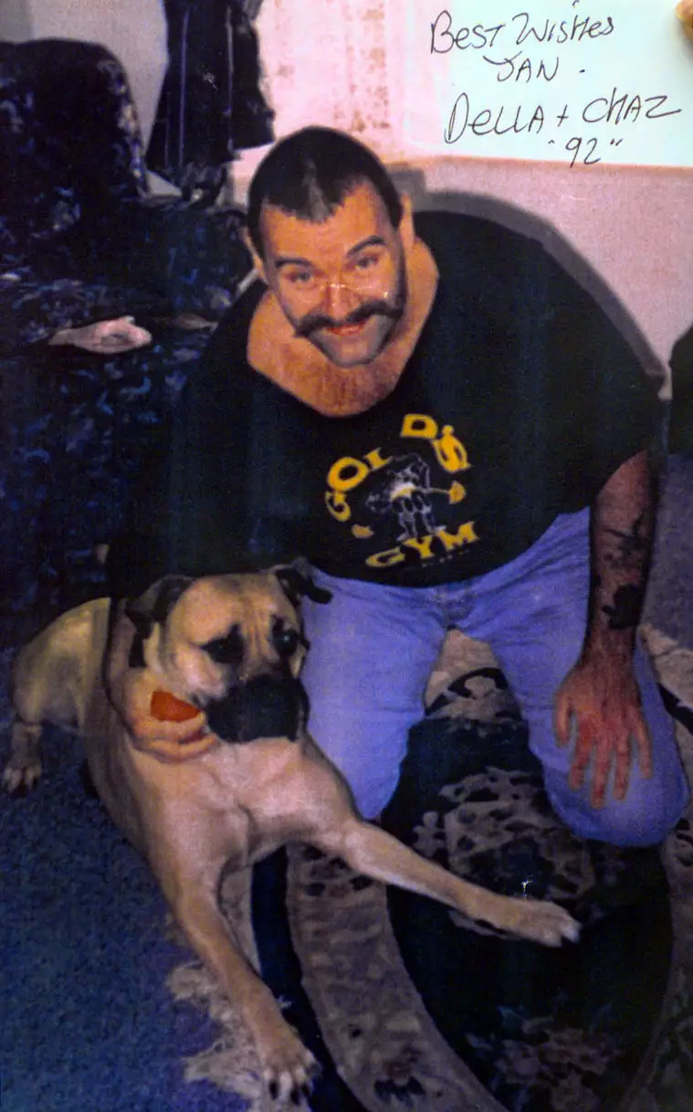 Bronson enjoying some rare time outside of prison in 1992.