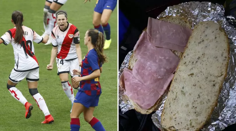 Spanish Women's Team Complain After Club Give Them Ham Sandwiches As Post-Match Meal