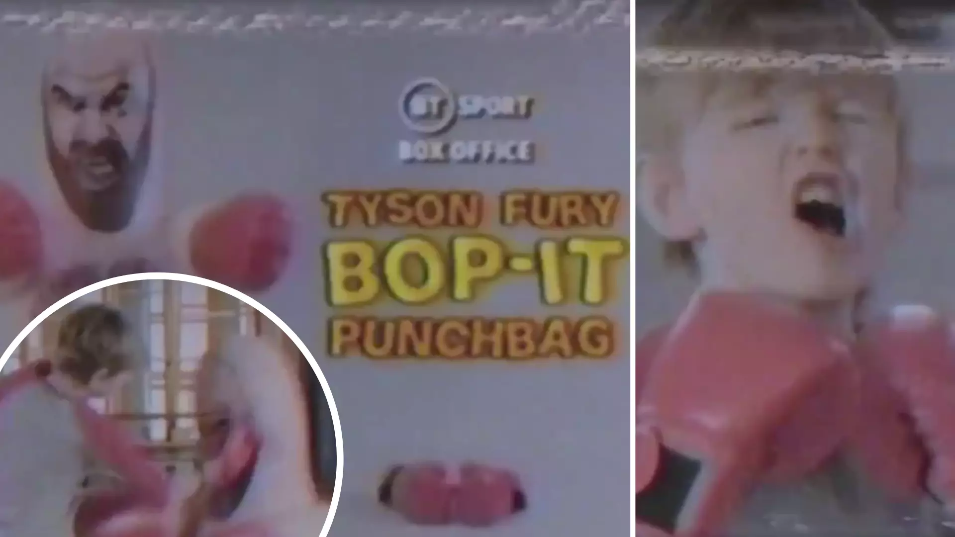The Tyson Fury Bop-It Punchbag Commercial Gives Off Incredible '1990s Vibes'