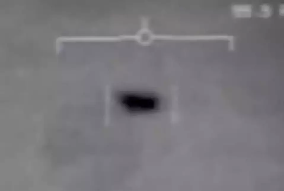 Was the UFO tracking something under water?