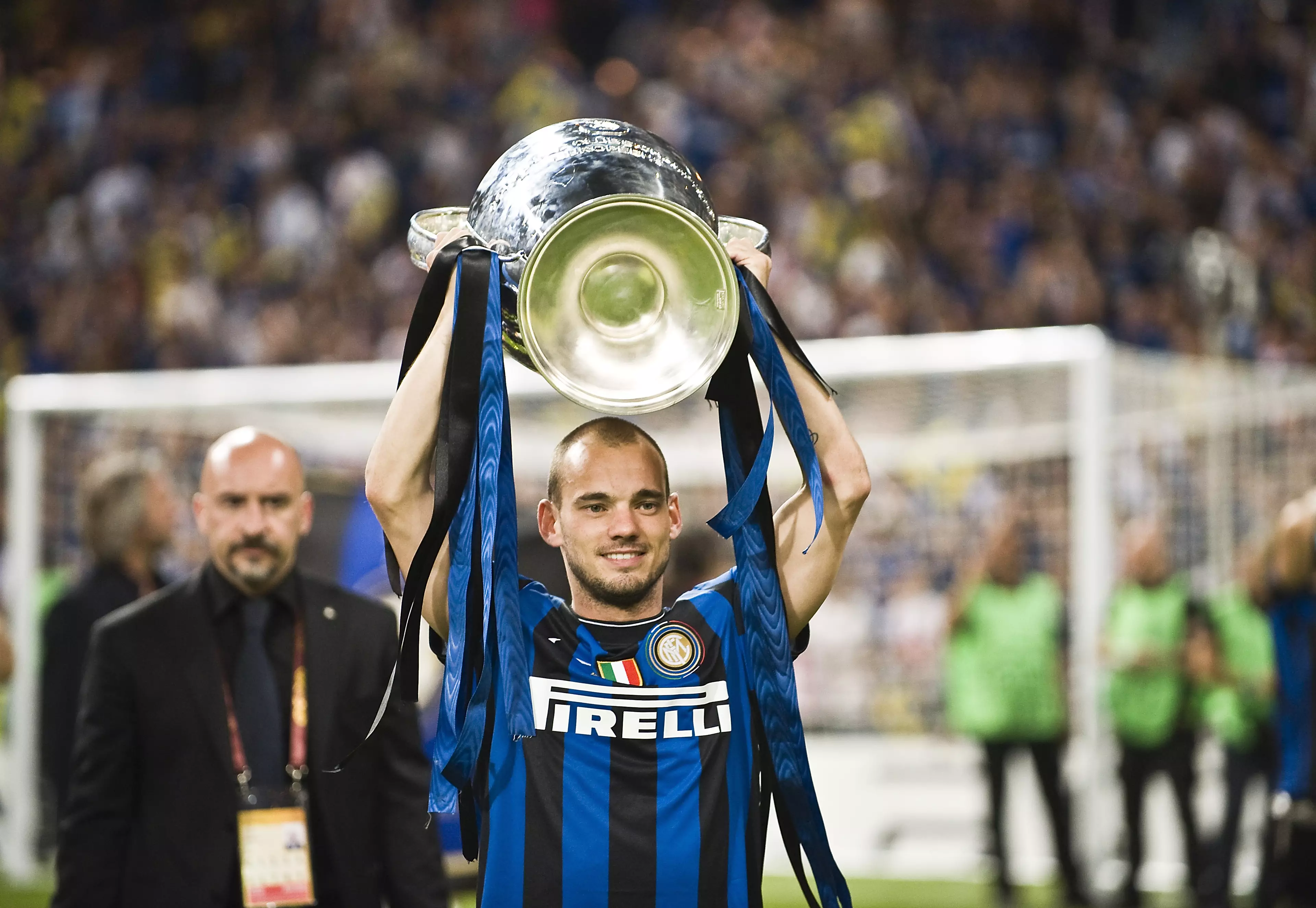 Sneijder's Champions League win didn't even get him in the Ballon d'Or top three! Image: PA Images