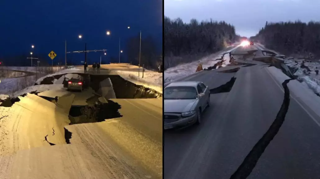 A Huge Earthquake Hit Alaska And The Pictures Are Truly Horrifying