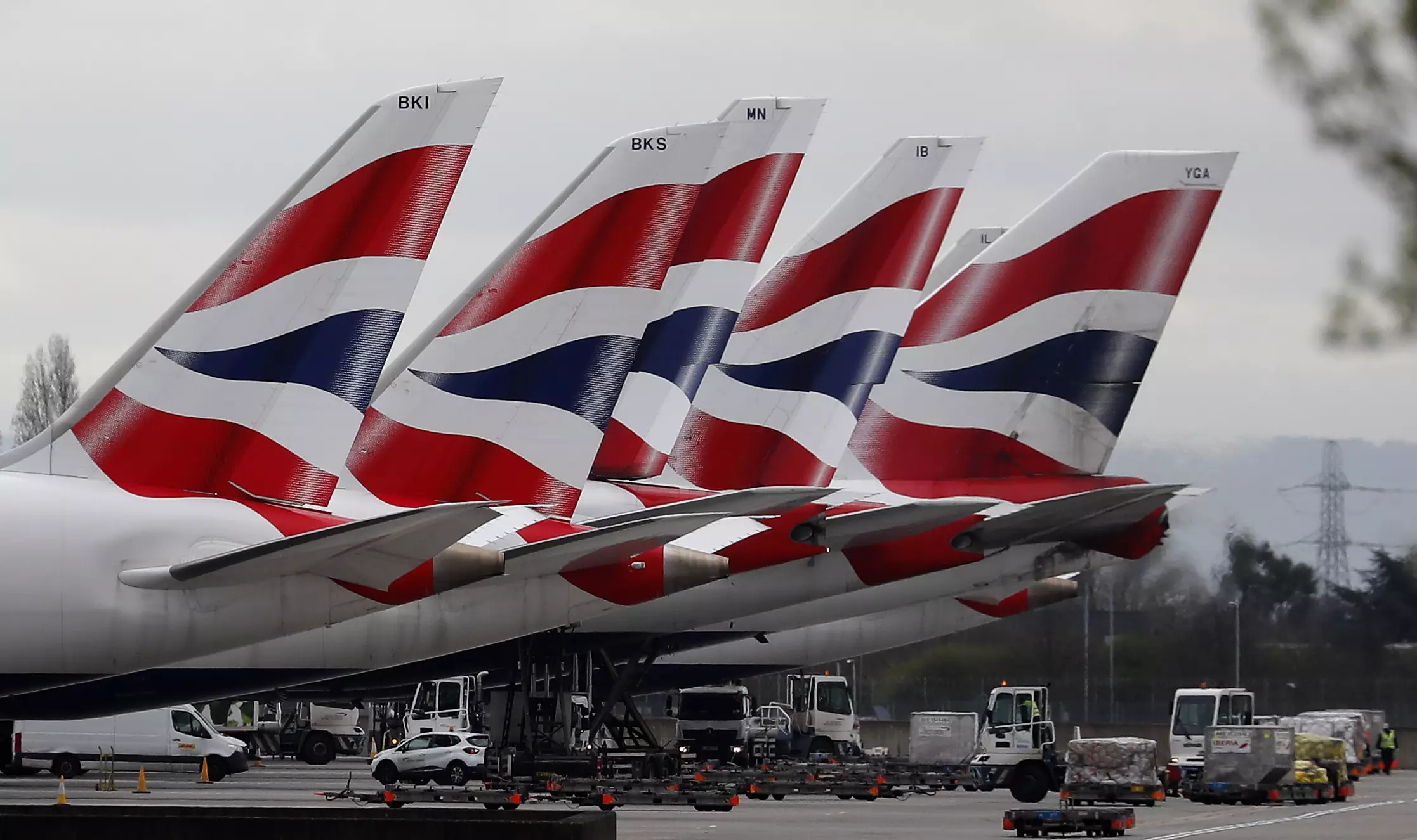 The majority of British Airways flights have been cancelled (