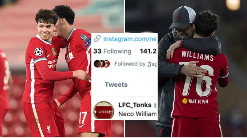 'F*** The Haters': Neco Williams Hits Back After Horrific Abuse From Liverpool Fans