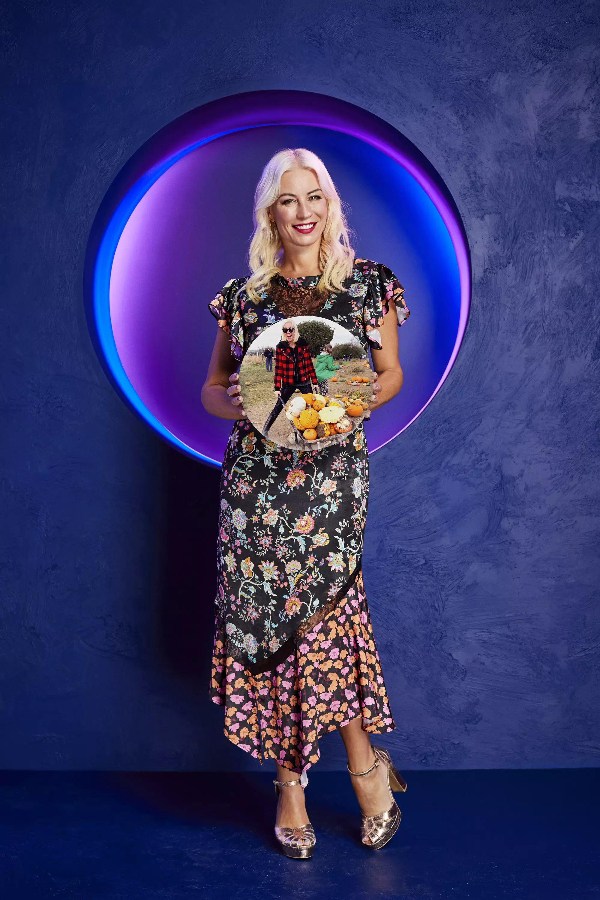 Denise Van Outen will play as herself (