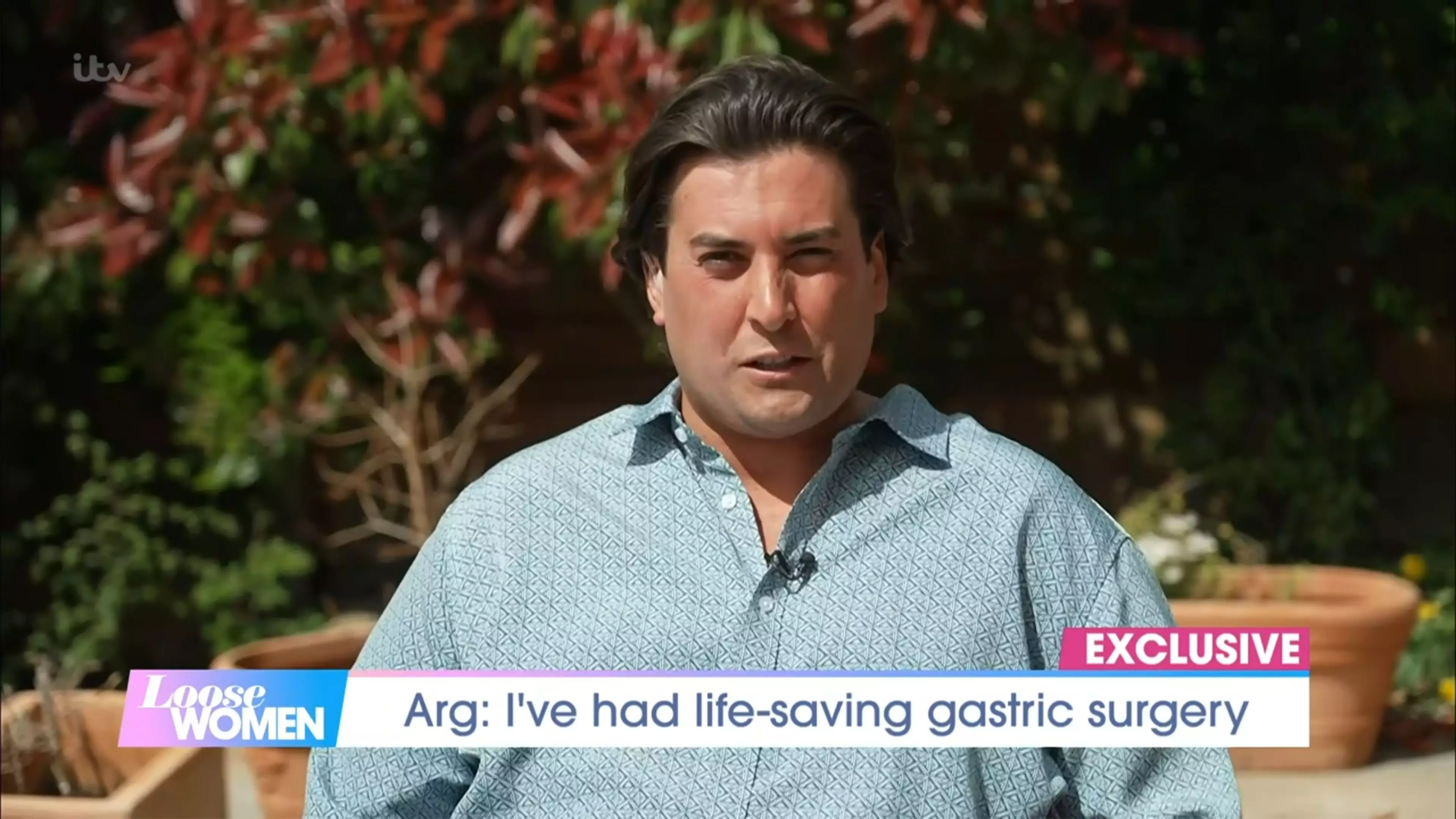 Arg has now lost 2.5 stone (
