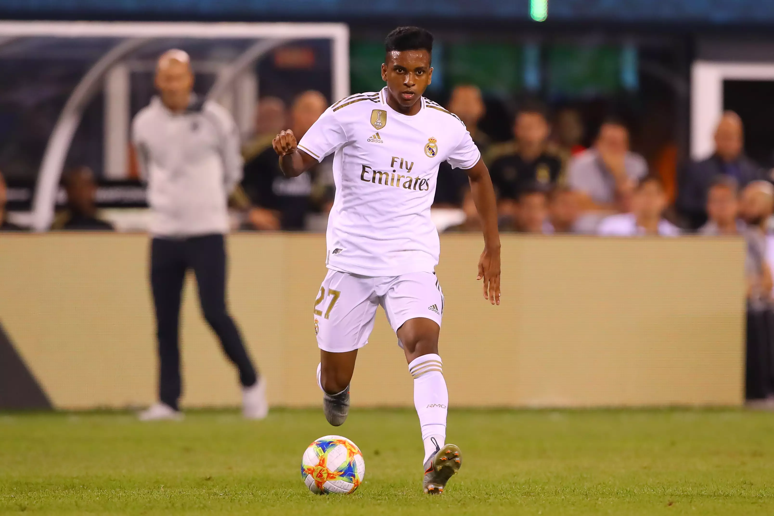 Rodrygo is the latest talented young Brazil forward at Real after Vinicius Junior. Image: PA Images
