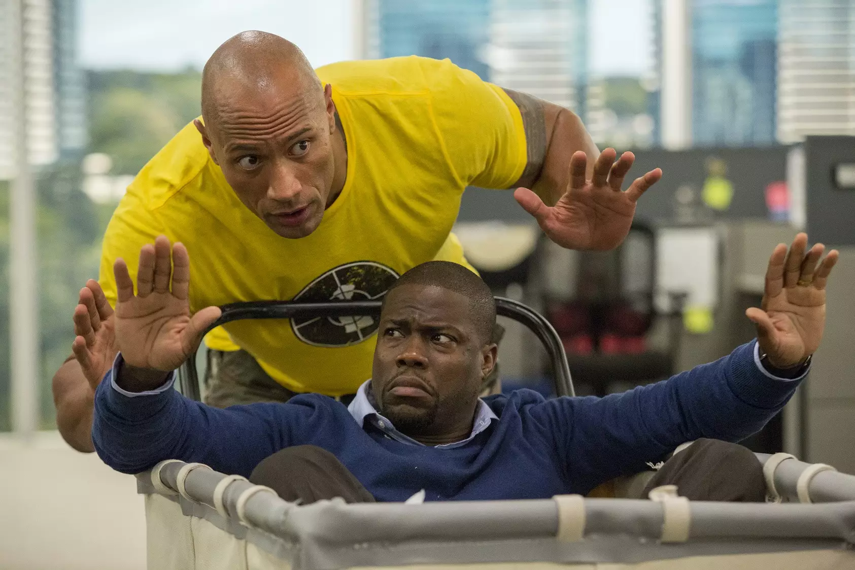 The Trailer For The Rock's New Movie With Kevin Hart Is Here