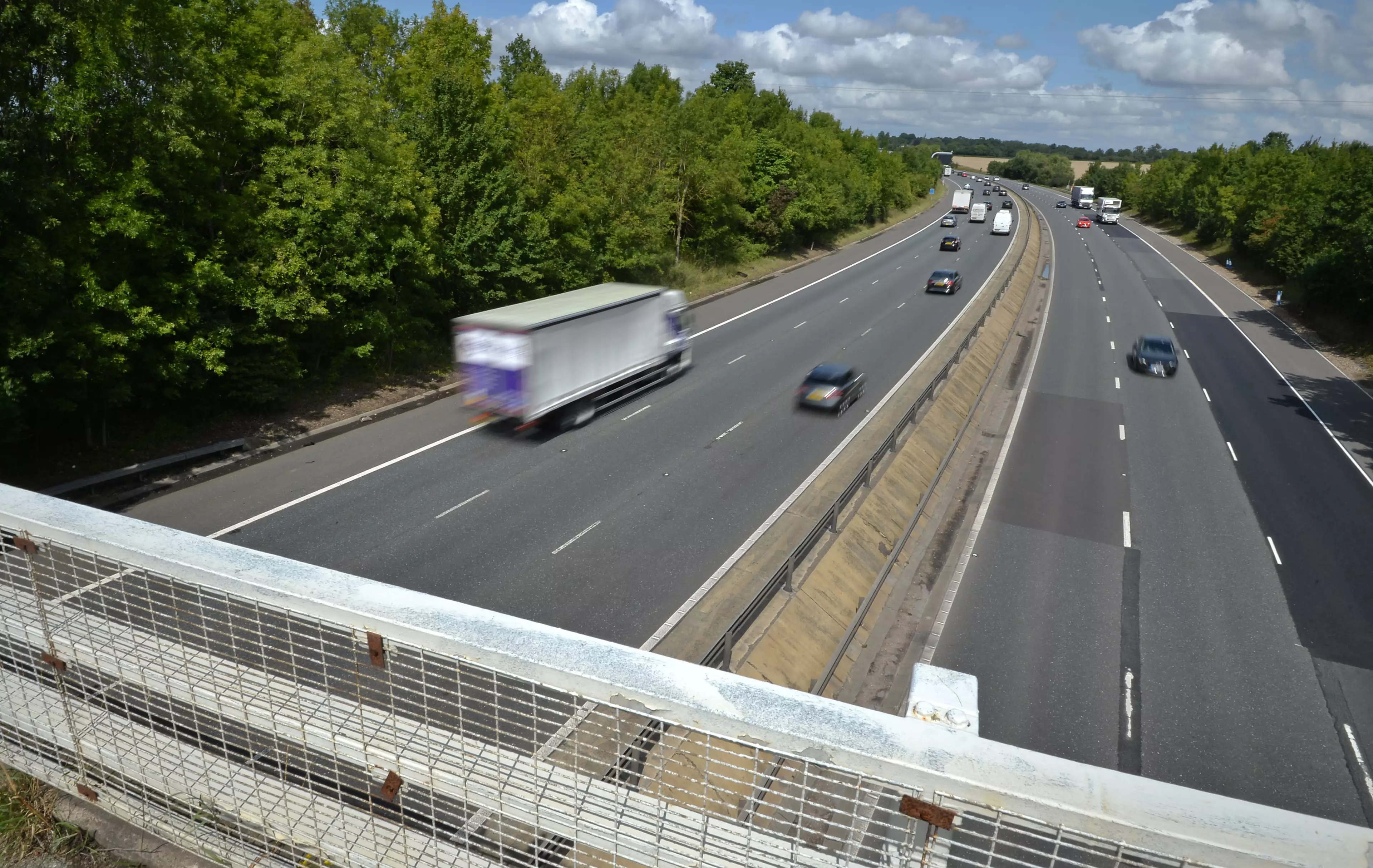 Parts of the M11 are hotspots for rubbish thrown from cars.