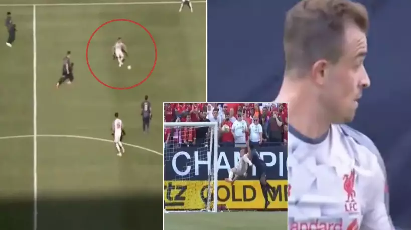 Xherdan Shaqiri’s Individual Highlights Against Manchester United Are A Must Watch 