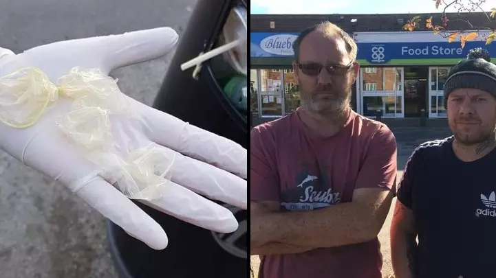 Two Men Hit By 'Used Condom' Falling From Co-op Drinks Fridge