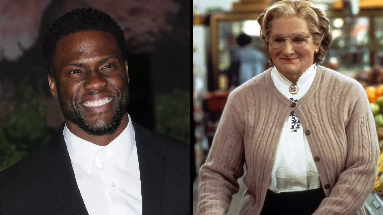 A​ 'Mrs Doubtfire' Remake Starring Kevin Hart? He's Up For It