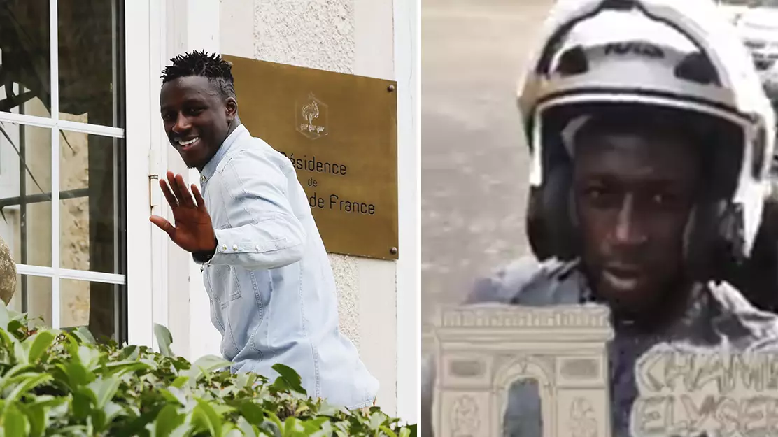 WATCH: Benjamin Mendy Plays Down Manchester City Move With Brilliant Response