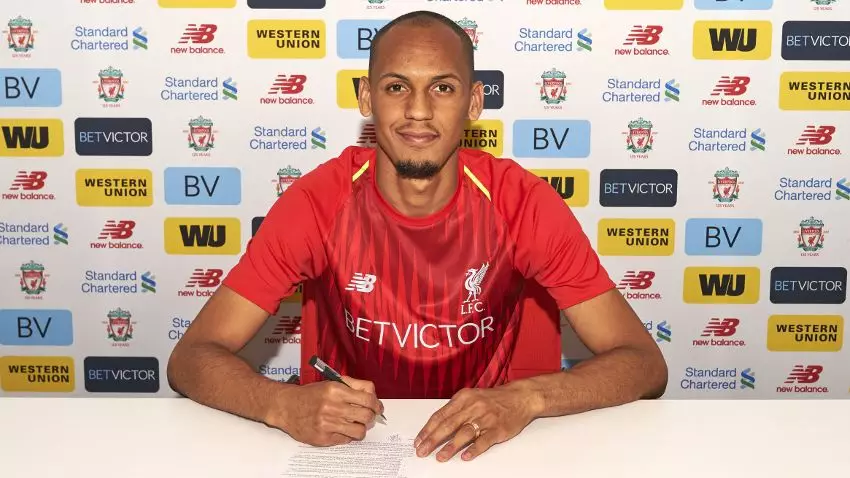 Liverpool Announce The Signing Of Fabinho On Five-Year Deal 