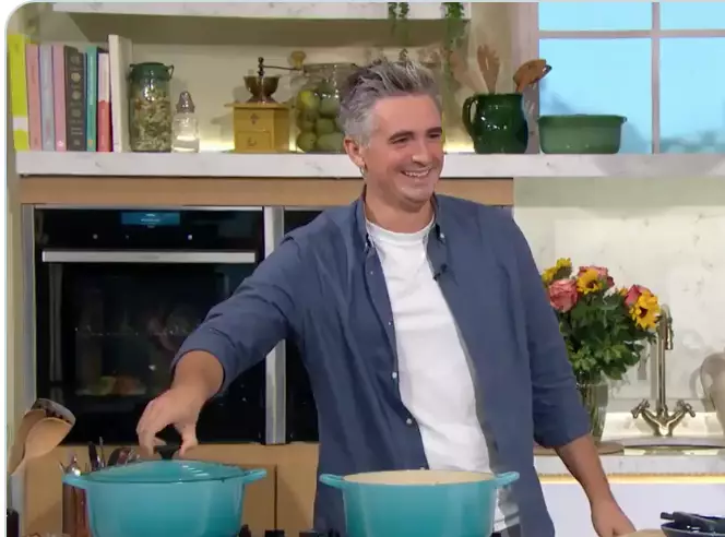 TV chef Donal Skehan couldn't help but giggle (