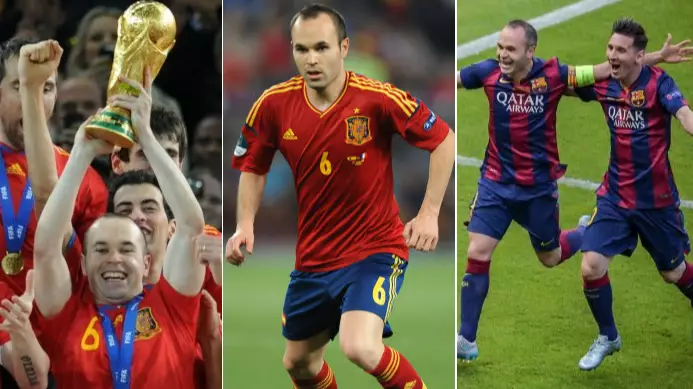 Andres Iniesta's 'Man Of The Match' Haul Is Truly Incredible 