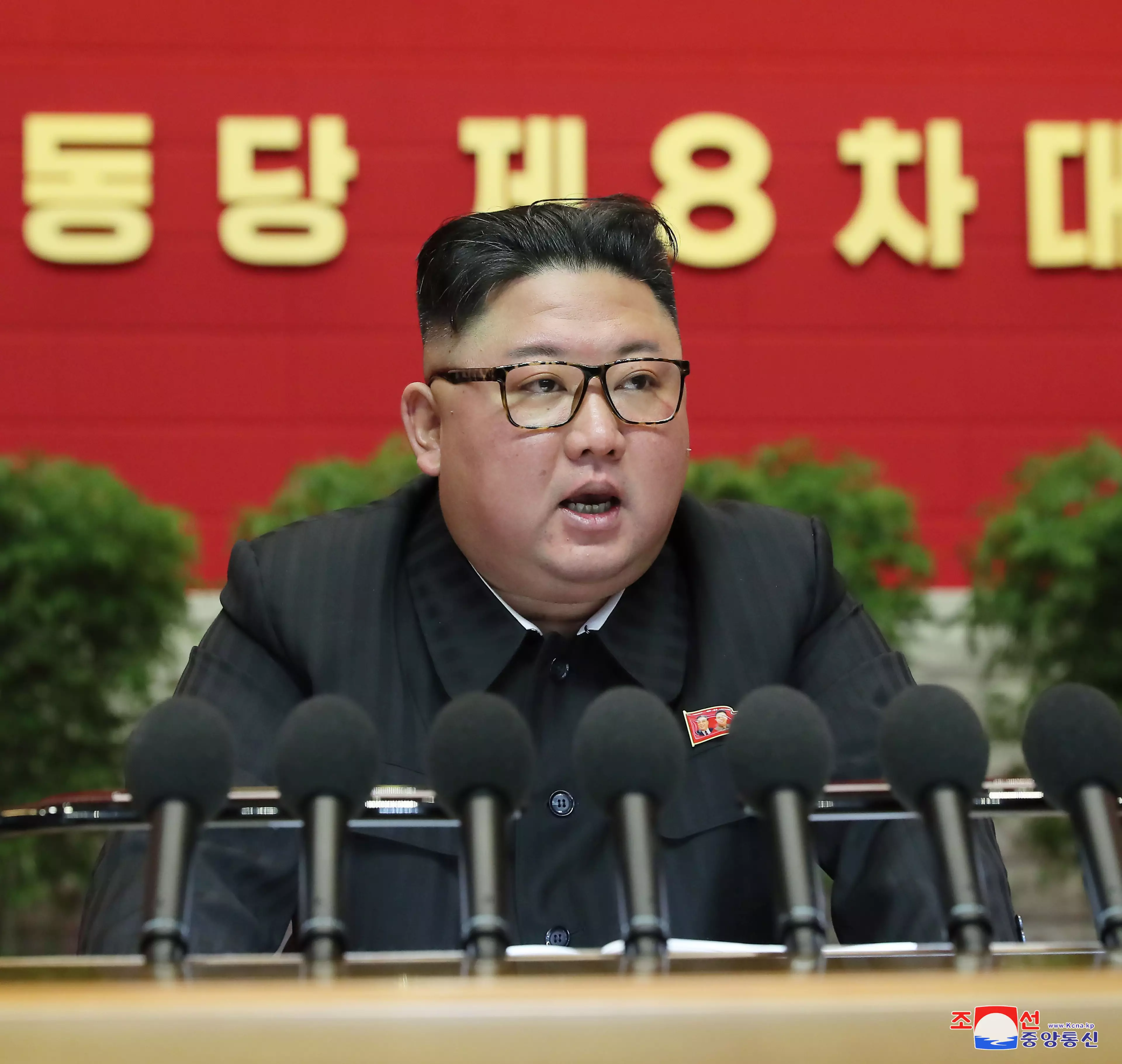 Kim Jong-un in January 2021