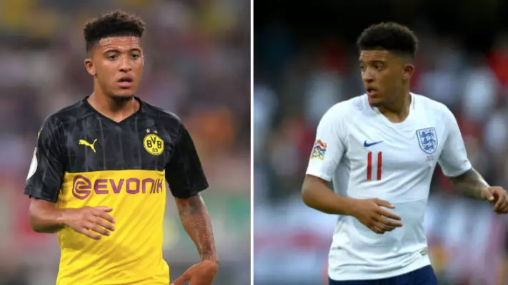 Jadon Sancho 'Dropped' By Dortmund After Returning Late From England Duty