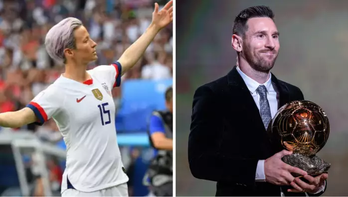 Megan Rapinoe Calls Out Lionel Messi For Not Speaking Out Against Sexism 