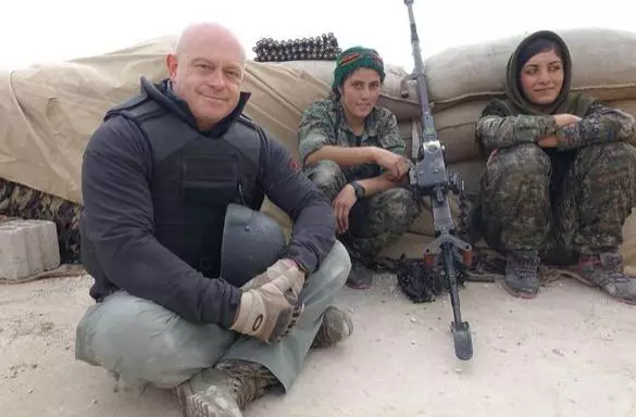 Ross Kemp Reveals Moment ISIS Sniper Fired At Him While Filming In Syria