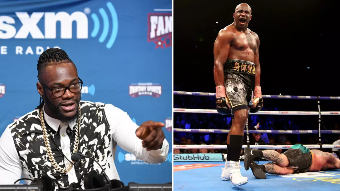 Deontay Wilder Responds Brilliantly To Dillian Whyte Calling Him Out