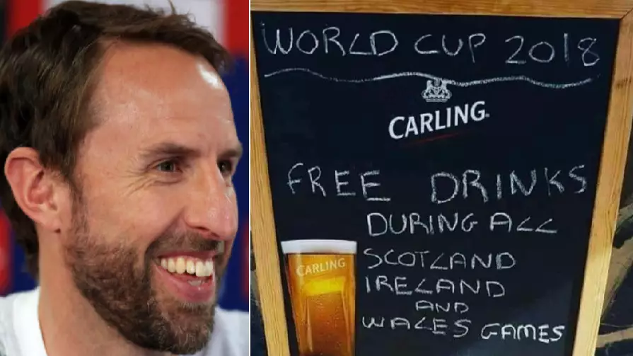 A Pub Is Serving Free Drinks During Scotland, Ireland And Wales World Cup Games