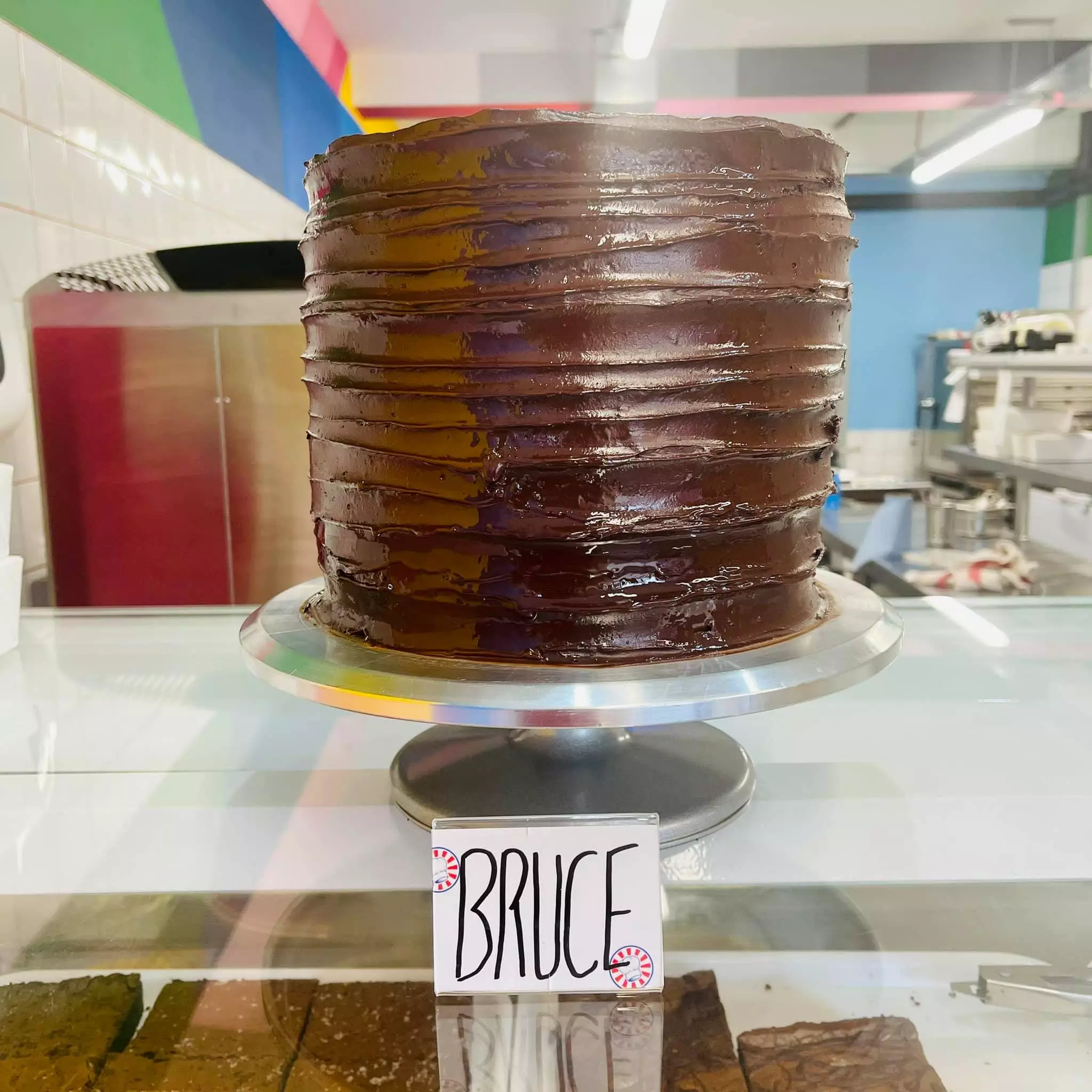 Bruce cake inspired by the film, Matilda.