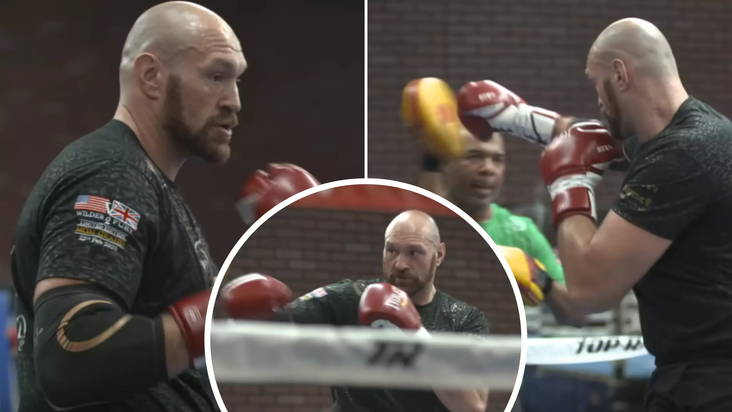 Never-Before-Seen Footage Of Tyson Fury Training For Deontay Wilder Rematch Has Emerged