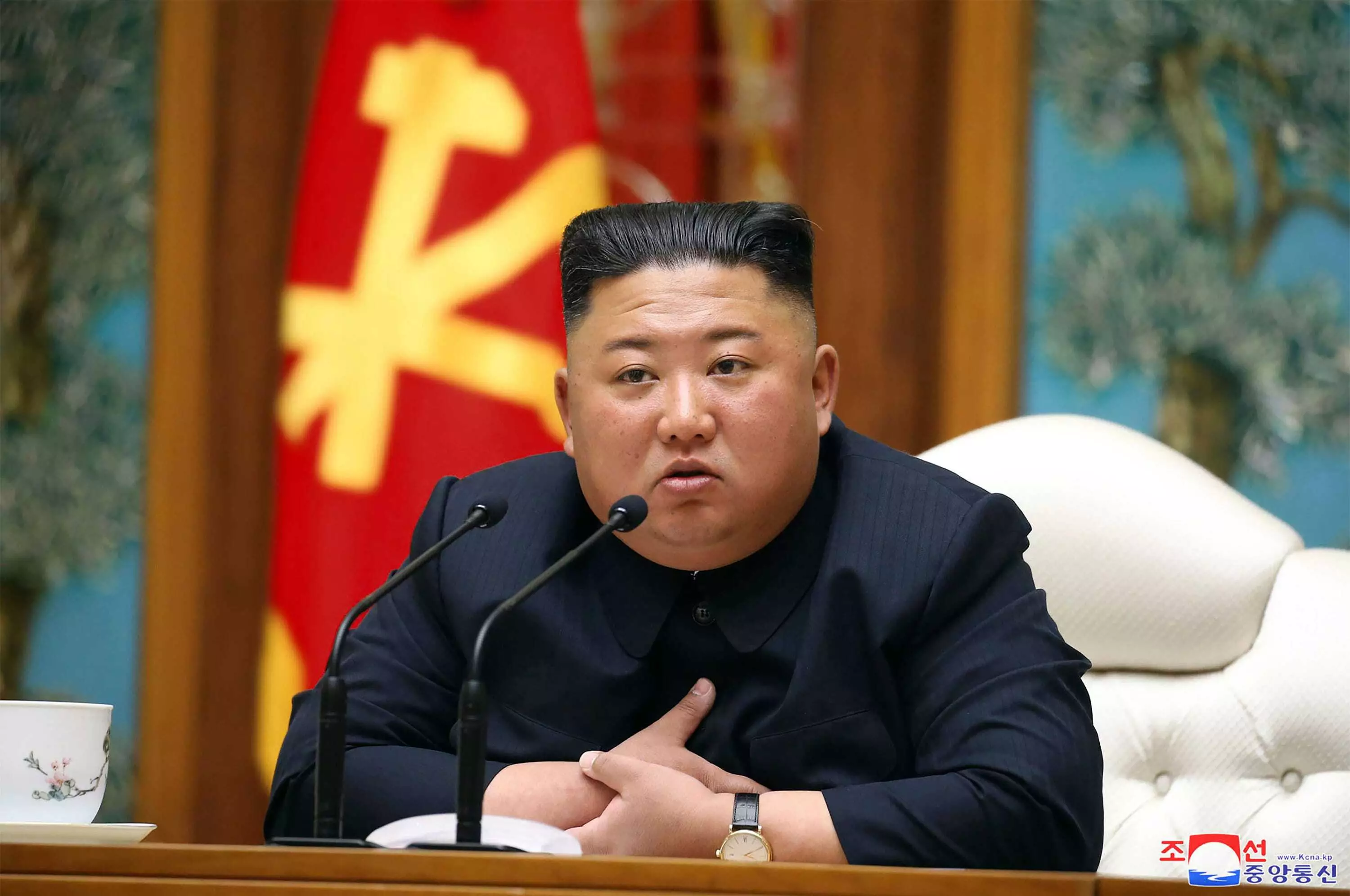 Kim Jong Un in April 2020.