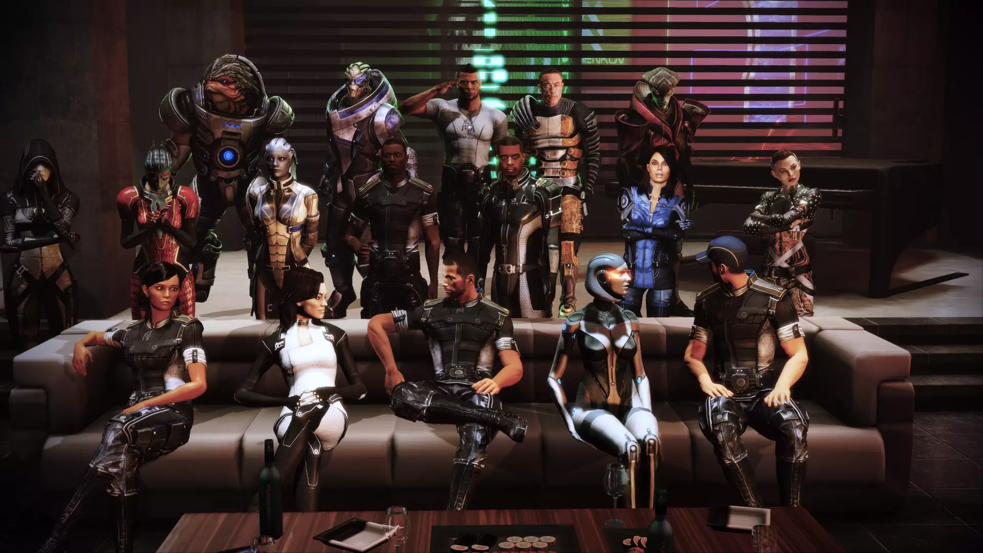 The wider Mass Effect cast /