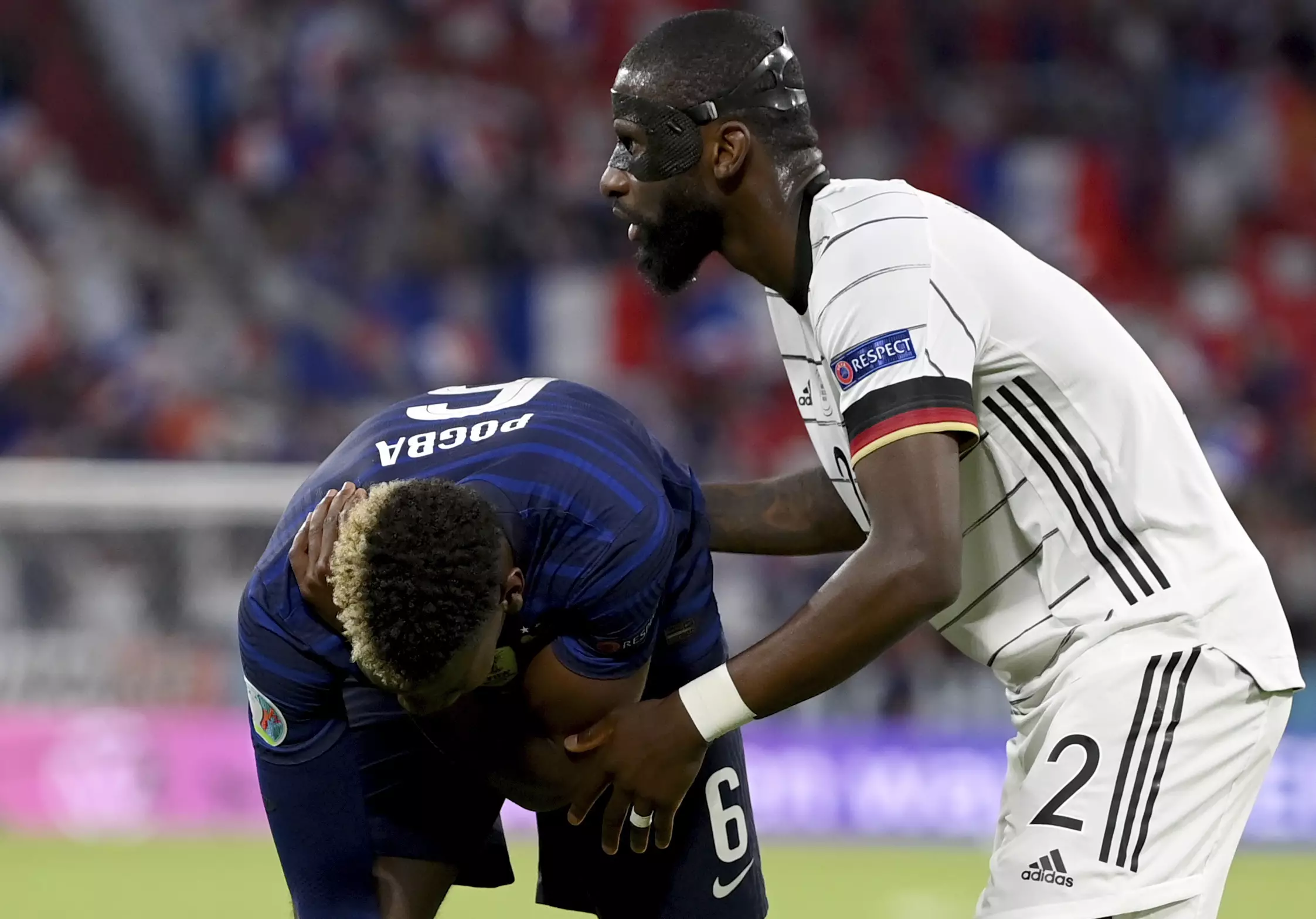 Pogba wasn't happy at the time though. Image: PA Images