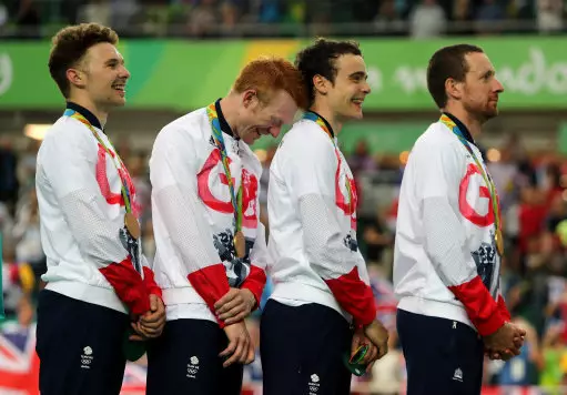 Sir Bradley Wiggins Takes The Piss When Winning Gold And We Rate Him For It
