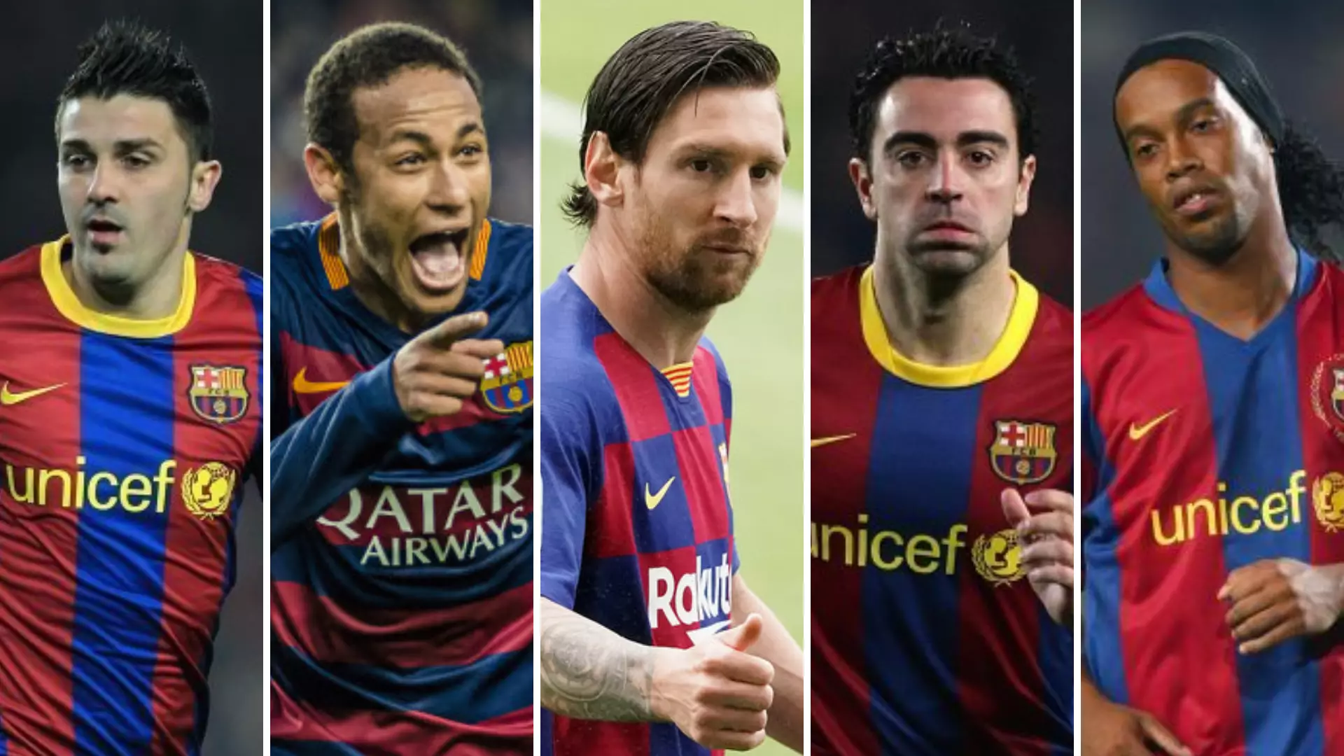Barcelona's 50 Greatest Players Of All Time Have Been Ranked, Lionel ...