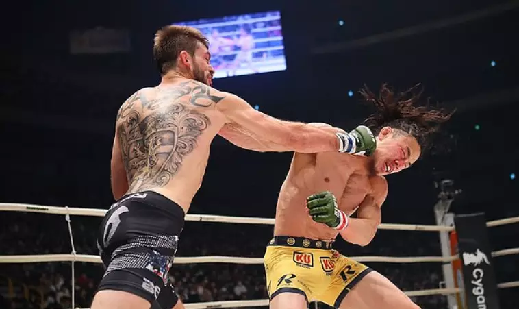 Yusuke Yachi was left with a devastating eye injury during his fight with Johnny Case.
