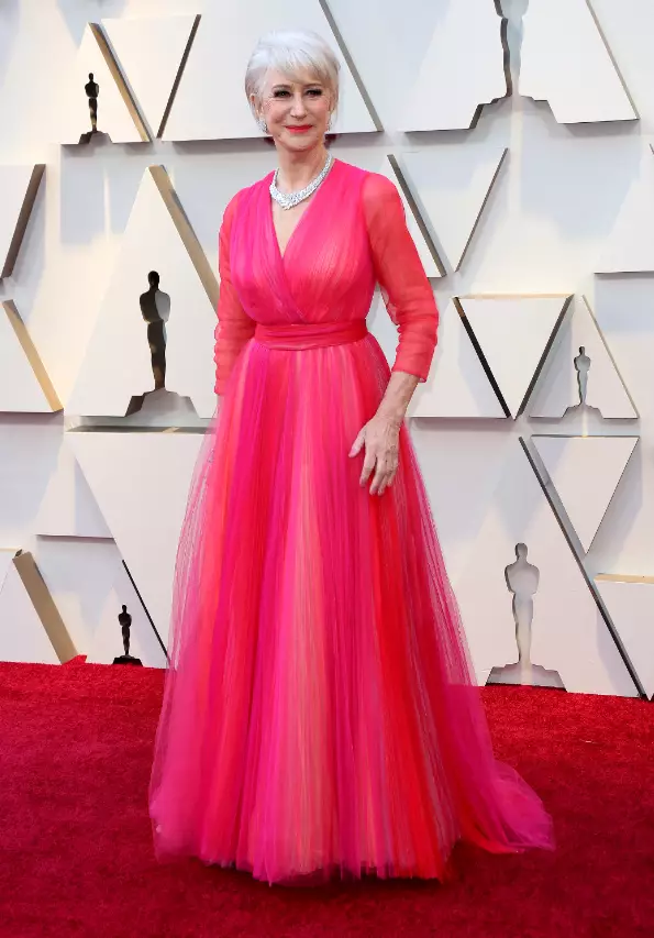 Helen Mirren at the 2019 Oscars.
