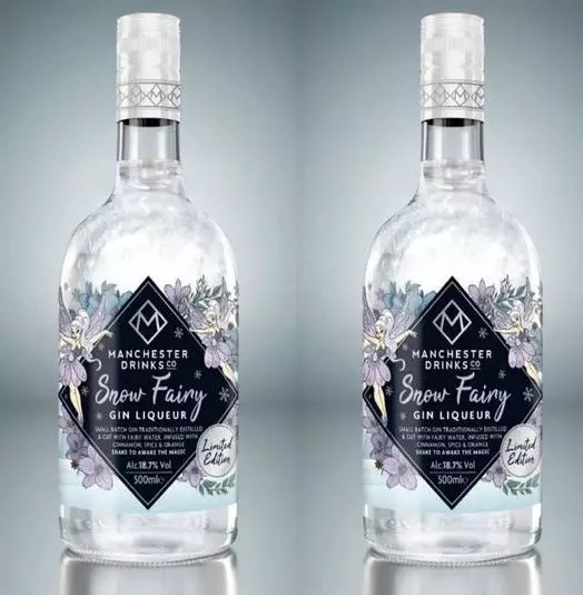 The bargain retailer is selling a shimmering snow fairy gin liqueur for £8. (