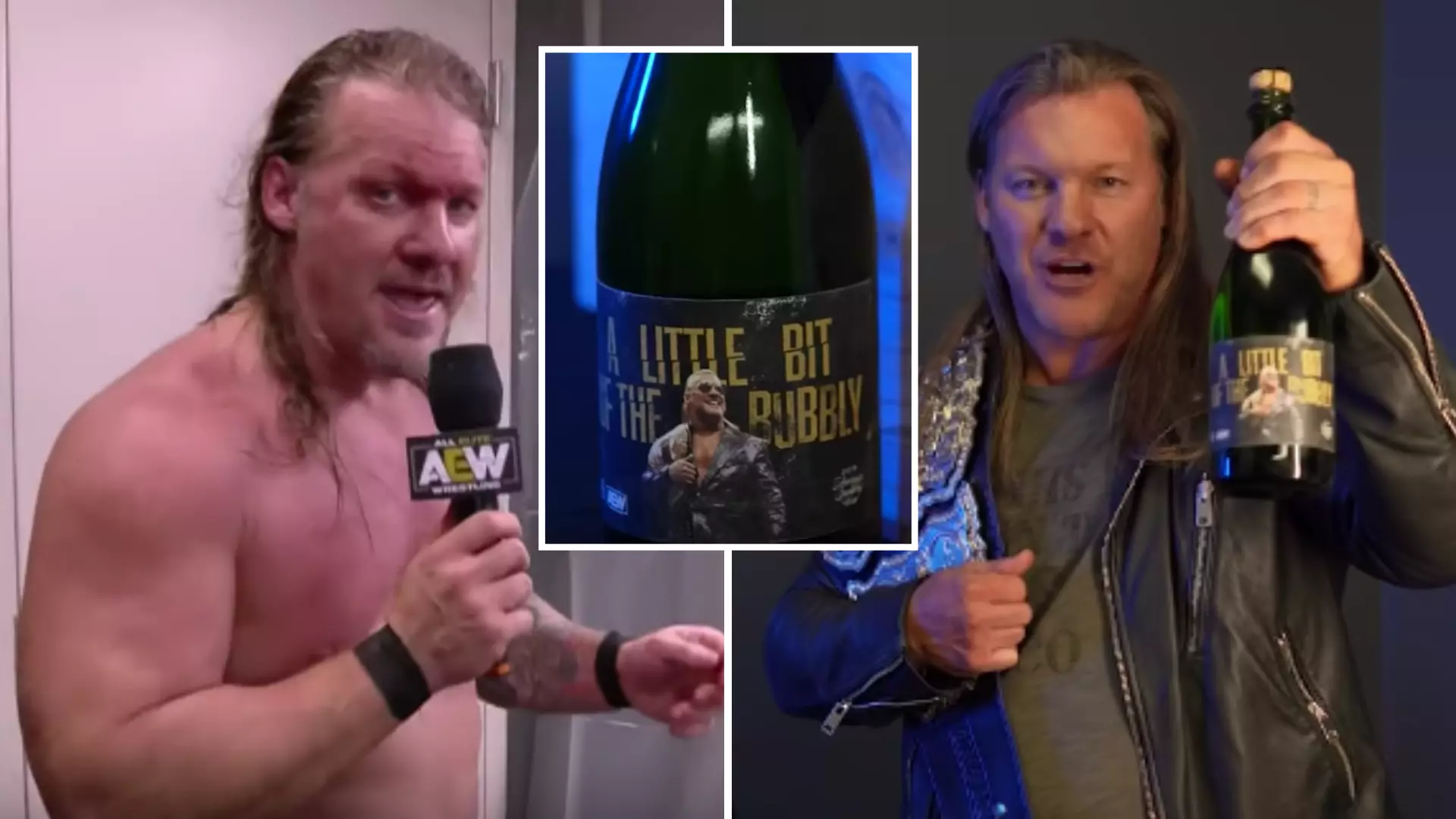AEW Champ Chris Jericho Is Now Selling 'A Little Bit Of The Bubbly' Sparkling Wine