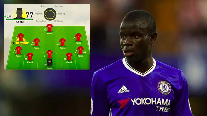 WATCH: When N'Golo Kante Is EVERYWHERE In FIFA 17