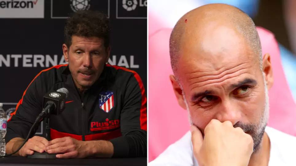 Diego Simeone Says Manchester City "Have No History" As They've Just Been "Born"