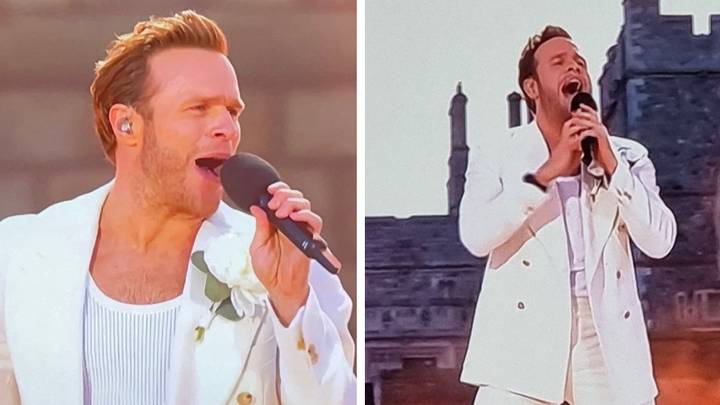 Royal fans left cringing over 'awful' Olly Murs at King's coronation ...