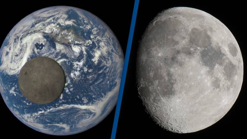 Фальшивая Луна. Ложная Луна. Луна 5 июня 2023. Наша Планета (2023).